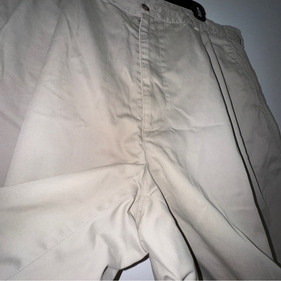 Haggar Generations Pleated Khaki Shorts Men’s Size 40 Classic Fit 100% Cotton - Picture 7 of 11